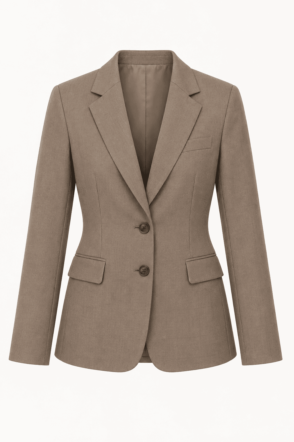 Taupe Tailored Blazer